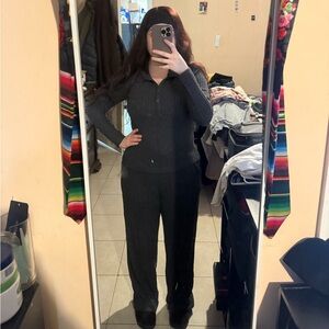 Grey loungewear 2 piece set